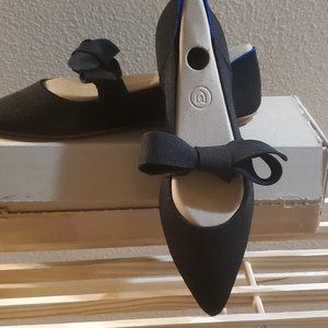 Rothys Black Mary Jane flats size 8